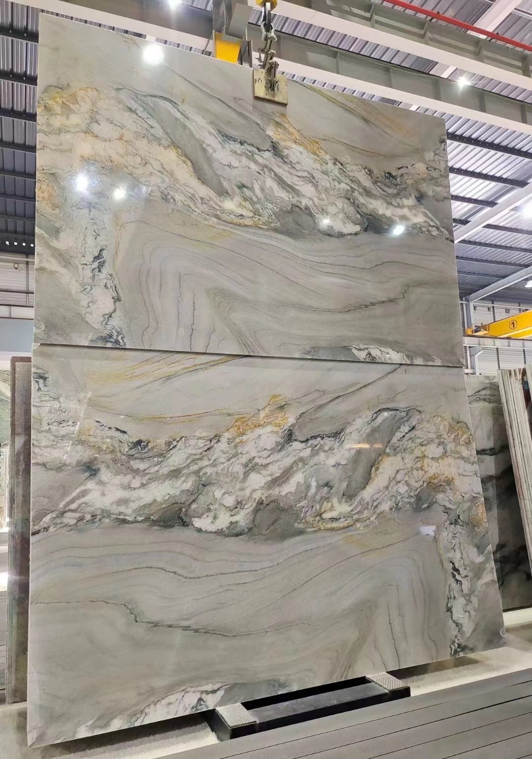 Macaubas Fantasy quartzite in daylight